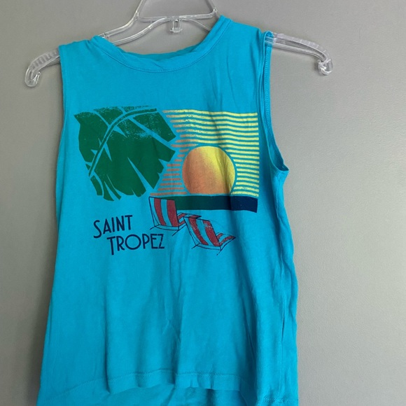 Chaser Blue Graphic St Tropez Tank XS - Picture 12 of 14